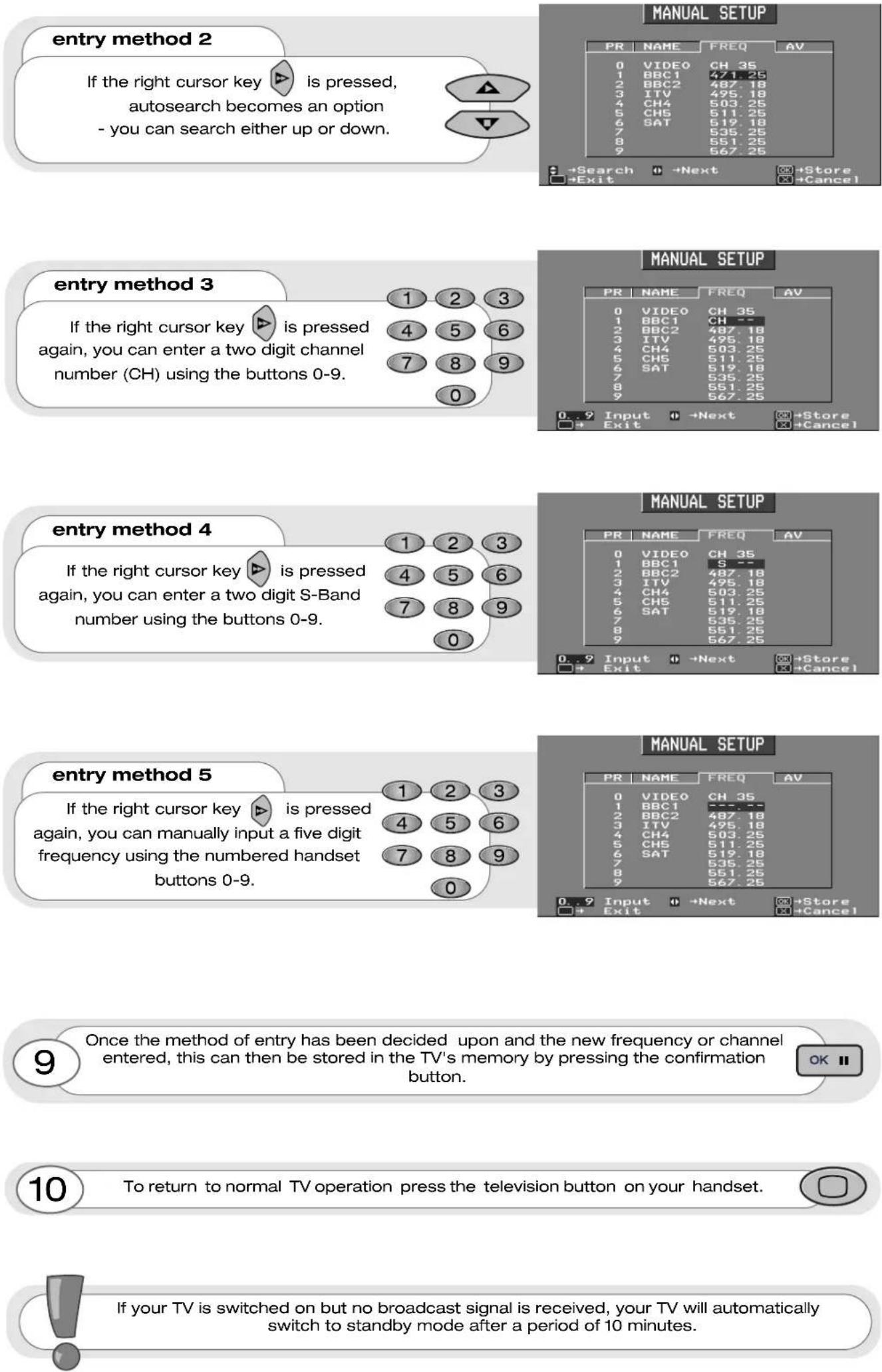 HITACHI C36WF830N - entry method 1 - 3