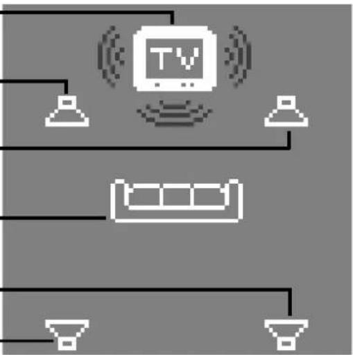 HITACHI C36WF830N - ...notes on speaker environment display - 1