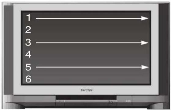 HITACHI C36WF830N - standard 50Hz picture - 1