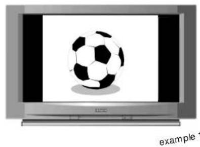 HITACHI C28W411TN - Wide Screen Modes - 1