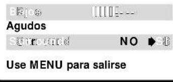 Bajor Agudos Soundcard NO Use MENU para salir