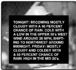 TONIGHT: BECOMING MOSTLY CLOUDY WITH A 40 PERCENT CHANCE OF RAIN. COLD WITH A LOW IN THE UPPER 30'S WEST WIND AROUND 20 MPH, SHIFTING TO NORTHWEST AROUND MIDNIGHT. FRIDAY: MOSTLY CLOUDY AND COLDER WITH A 50 PERCENT CHANCE OF RAIN. HIGH IN THE MID 50's.