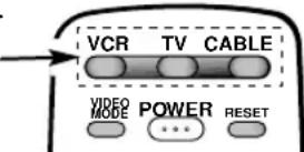 SANYO AVM3280G - PROGRAMANDO EL CONTROL REMOTO UNIVERSAL PARA OPERAR SU VCR Y DECODIFICADOR DE CABLE - 1