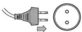 DAEWOO 20K8MT - INSERTING BATTERIES INTO THE REMOTE CONTROL UNIT.(OPTION) - 1