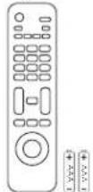 MAGNAVOX 26MV402X - Remote Control and - 1