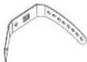 MAGNAVOX 26MV402X - TV base and screws - 2