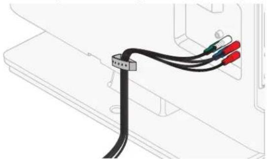 MAGNAVOX 26MV402X - Managing cables - 2