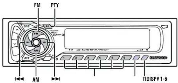 FM PTY S/TC FM AM ATT AM TIDISP# 1-6