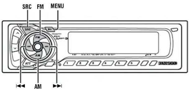 SRC FM MENU TDC SRC FM AM ATT AM PROTTY KON SLAM 1 2 3 4 5 6 1 2 3 4 5 6