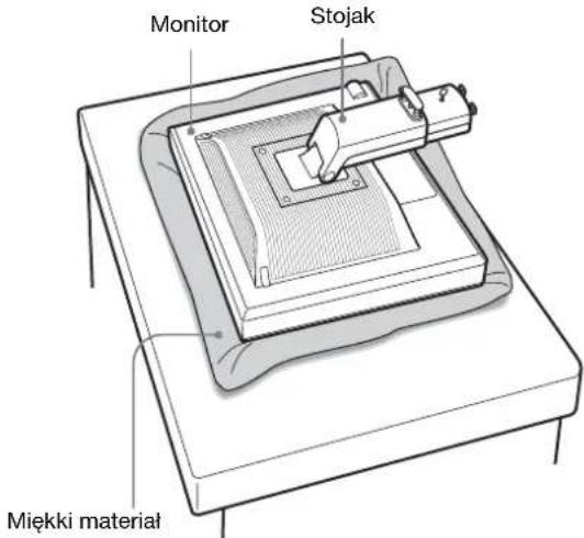 Monitor Stojak Miękki materiał