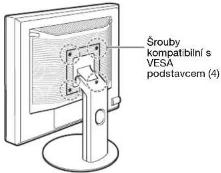 Šrouby kompatibilní s VESA podstavcem (4)