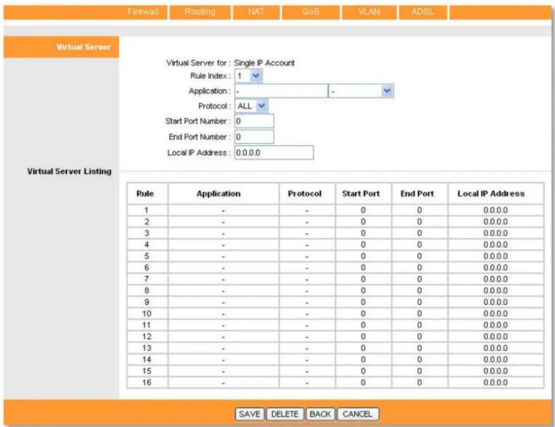Phicomm FD-224 - Virtual Server - 1