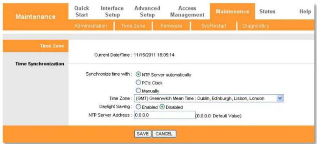 Phicomm FD-224 - NTP Server automatically - 1