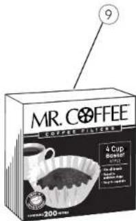 MR. COFFEE COFFEE PAGES 4 Cup Bakedfast 200 gm 9