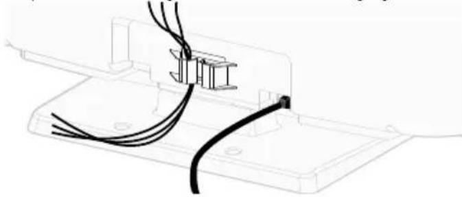 MAGNAVOX 19MD311B - Cable Management - 1