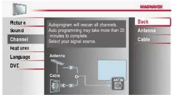 MAGNAVOX 19MD311B - Autoprogram - 1