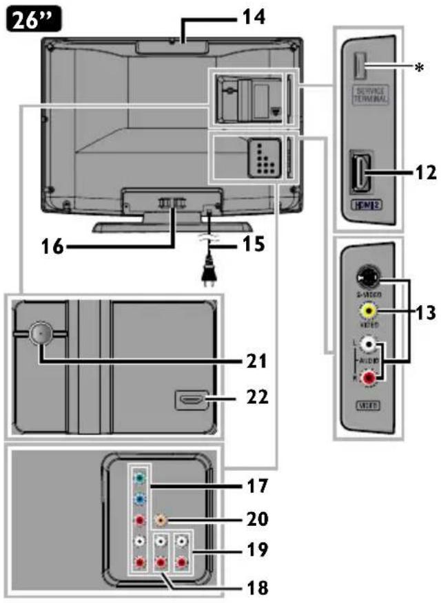 MAGNAVOX 19MD311B - Terminals - 2