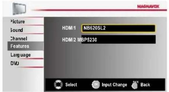 MAGNAVOX 19MD311B - Device List - 1
