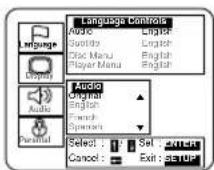 SYLVANIA 6719DB - LANGUAGE SETTINGS - 3