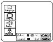 SYLVANIA 6719DB - Press the SETUP button. - 1