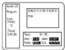 SYLVANIA 6719DB - Press the numeric buttons to enter the desired track numbers. - 1