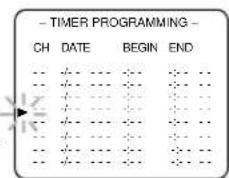 SYLVANIA 6719DB - Select your desired program position (1\~8) - 1
