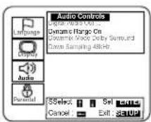 SYLVANIA 6719DB - Press the ▲/▼ buttons to select an item, and then press the ENTER button. - 2