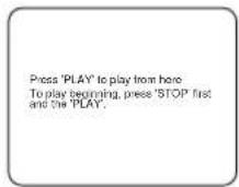 SYLVANIA 6719DB - Press the STOP button during playback. - 1