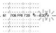 SYLVANIA 6719DB - Set end hour - 1