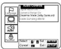 SYLVANIA 6719DB - Dynamic Range (Default : Off) On : Dynamic range is available - 1