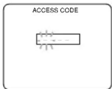 SYLVANIA 6519DD - Enter 4-digit access code - 1