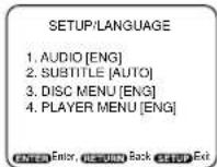 SYLVANIA 6519DA - LANGUAGE SETTINGS - 2