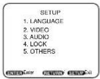 SYLVANIA 6519DA - VIDEO SETTINGS - 1