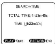 SYLVANIA 6519DA - STARTING FROM A DESIRED TIME COUNT - 2