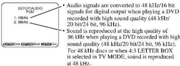 SYLVANIA 6519DA - AUDIO SETTINGS - 4