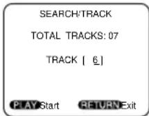 SYLVANIA 6513DA - STARTING FROM A DESIRED TRACK - 1
