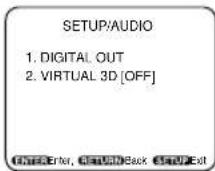SYLVANIA 6513DA - Press the SETUP button. - 2
