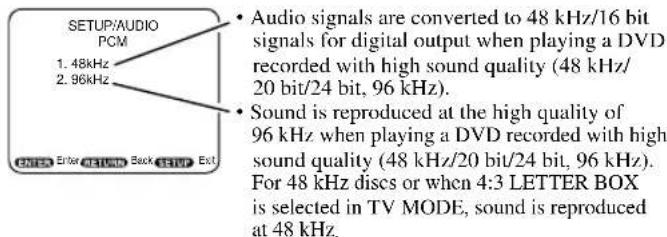 SYLVANIA 6513DA - Press the SETUP button. - 4