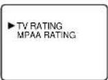 SYLVANIA 6419TBF - [TV RATING SET UP] - 7