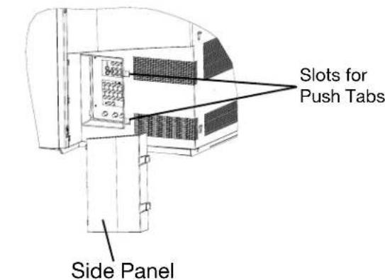 Slots for Push Tabs Side Panel