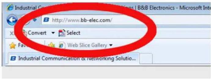 Industrial Communications | B&B Electronics - Microsoft Internet http://www.bb-elec.com/ Convert Select Web Slice Gallery Industrial Communication & Networking Solution...