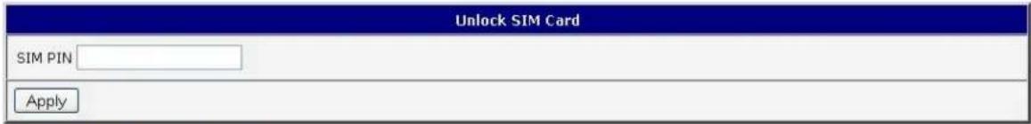 Unlock SIM Card SIM PIN Apply