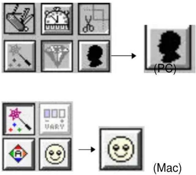 graph TD A["PC Icon"] --> B["Mac Icon"] style A fill:#f9f,stroke:#333 style B fill:#bbf,stroke:#333