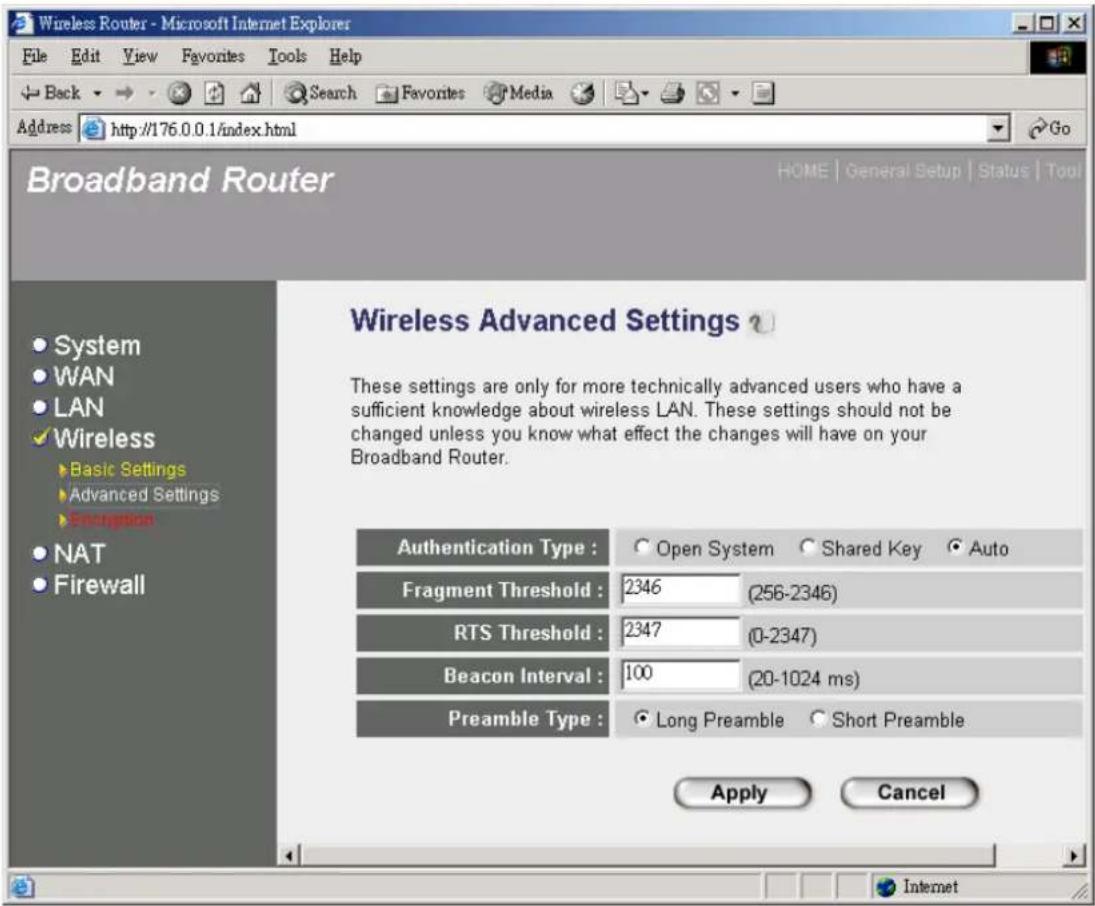 Edimax BR-6104WG - Advanced Settings - 1