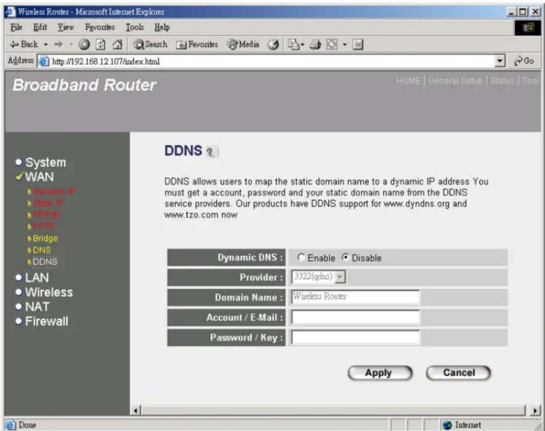 Edimax BR-6104WG - DDNS - 1