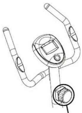 Life Gear Mercury Magnetic Upright Bike 20575 - Adjusting the Tension Control Knob - 1