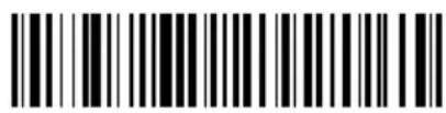 Black and white barcode image with vertical lines and a central dot