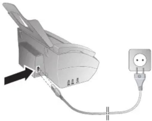 SAGEMCOM Phonefax 47 - Mains Voltage at the Site of Installation! - 1