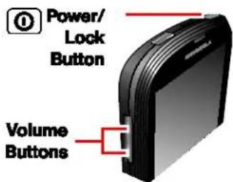 Power/ Lock Button Volume Buttons