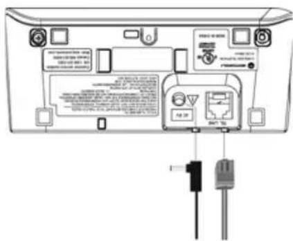 MOTOROLA L405 - Connecting the base - 1